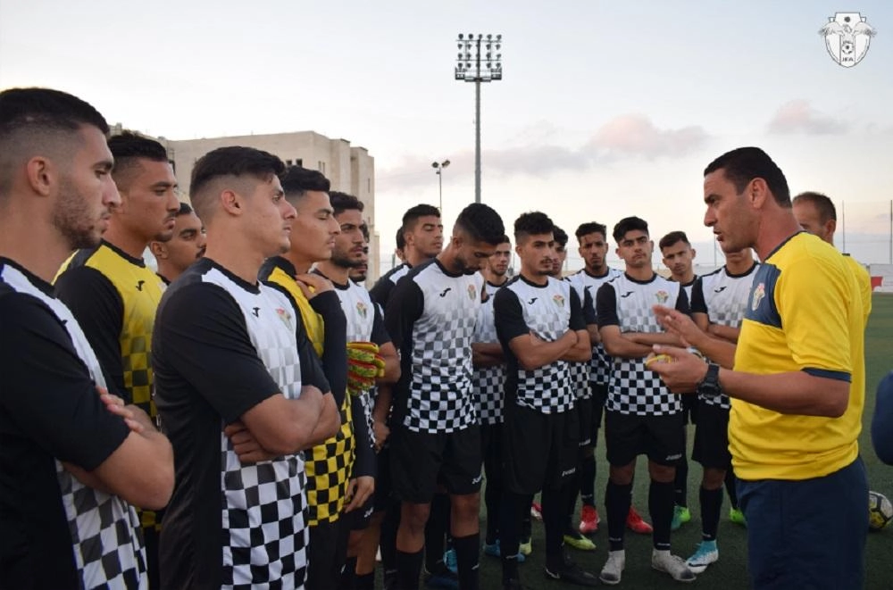 منتخب الأردن للشباب برفقة فلسطين وقطر في المجموعة 1