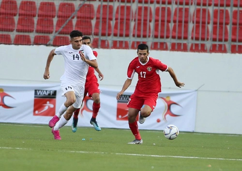 منتخب الأردن للشباب يتخطى نظيره الفلسطيني