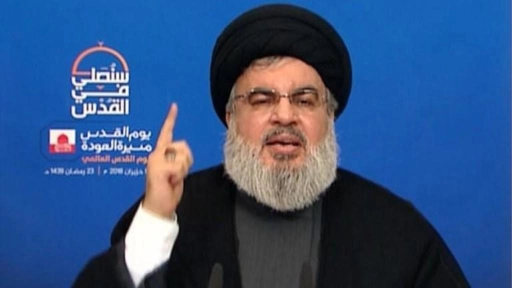 نصر الله يتعهد بإسقاط طائرات إسرائيلية تحلق فوق لبنان