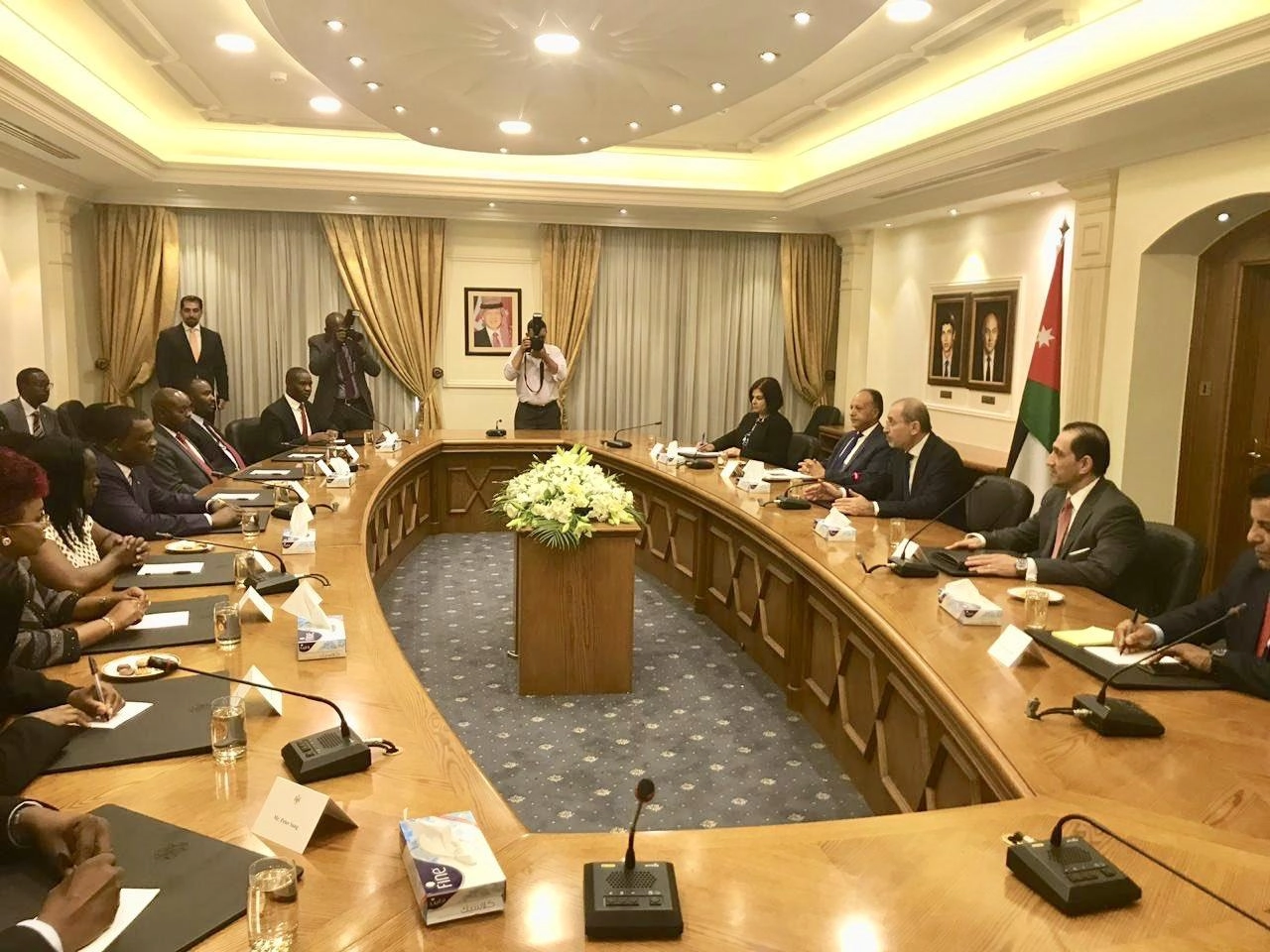 بحث تعزيز علاقات الأردن مع كينيا 