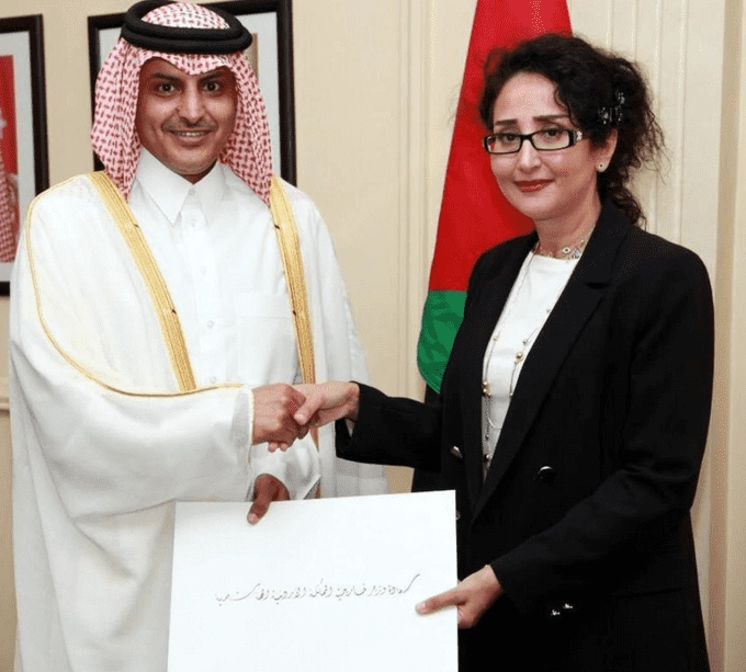 وزارة الخارجية تتسلم أوراق اعتماد سفير قطر الجديد