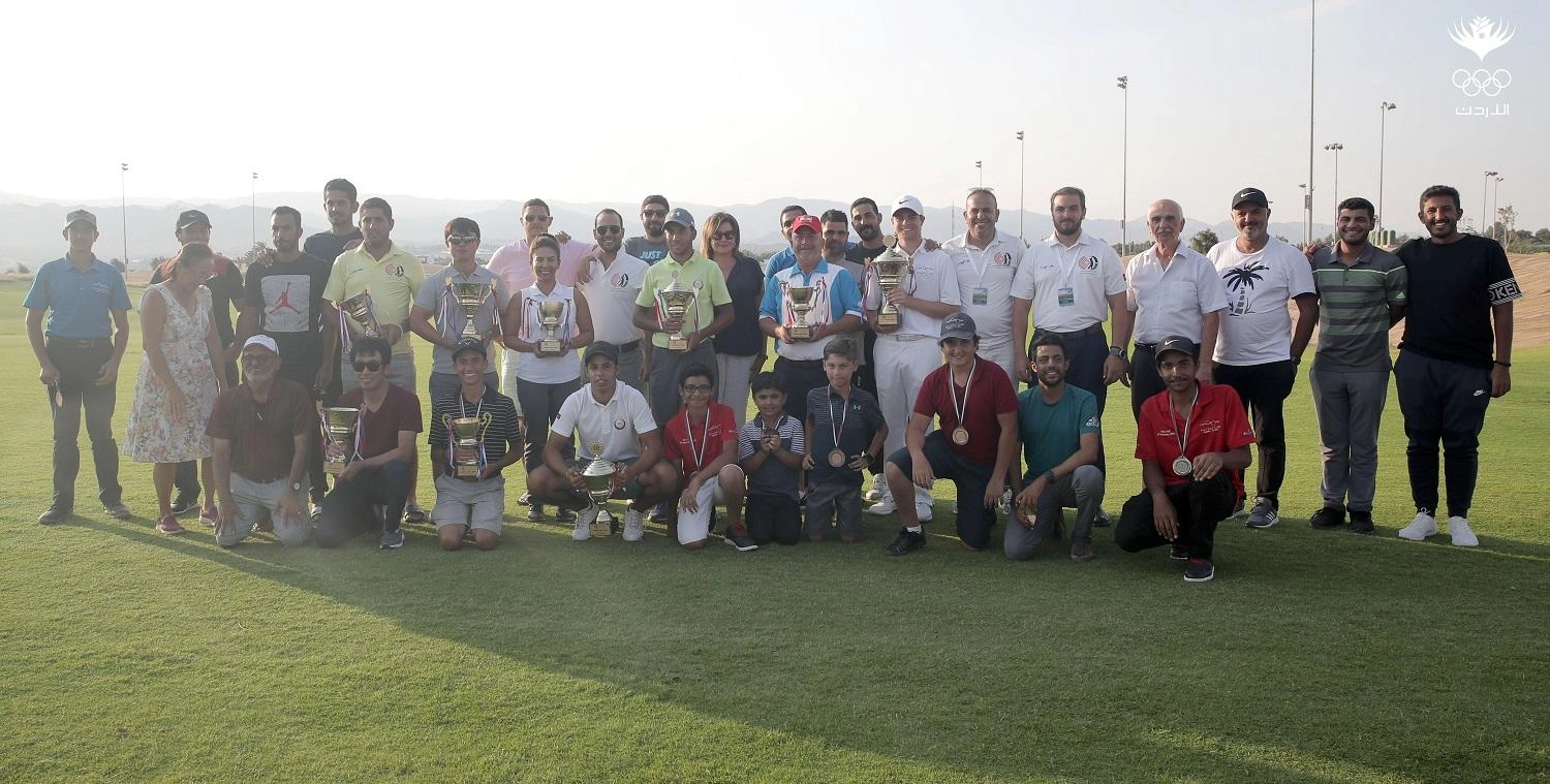 شيرغو الكردي يحتفظ بلقب بطولة الأردن للغولف