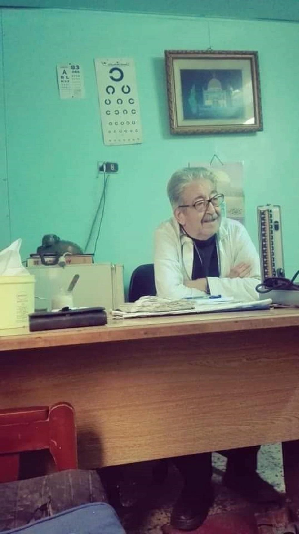 الملك ينعى الطبيب رضوان السعد