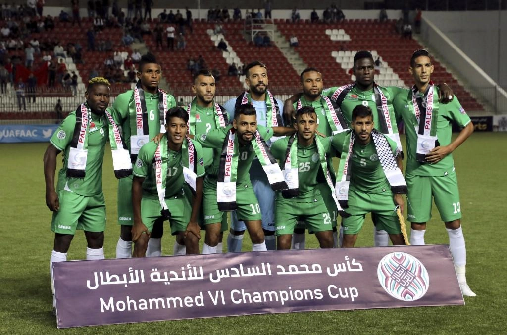 فريق مغربي يخوض مباراة في الضفة الغربية المحتلة لأول مرة