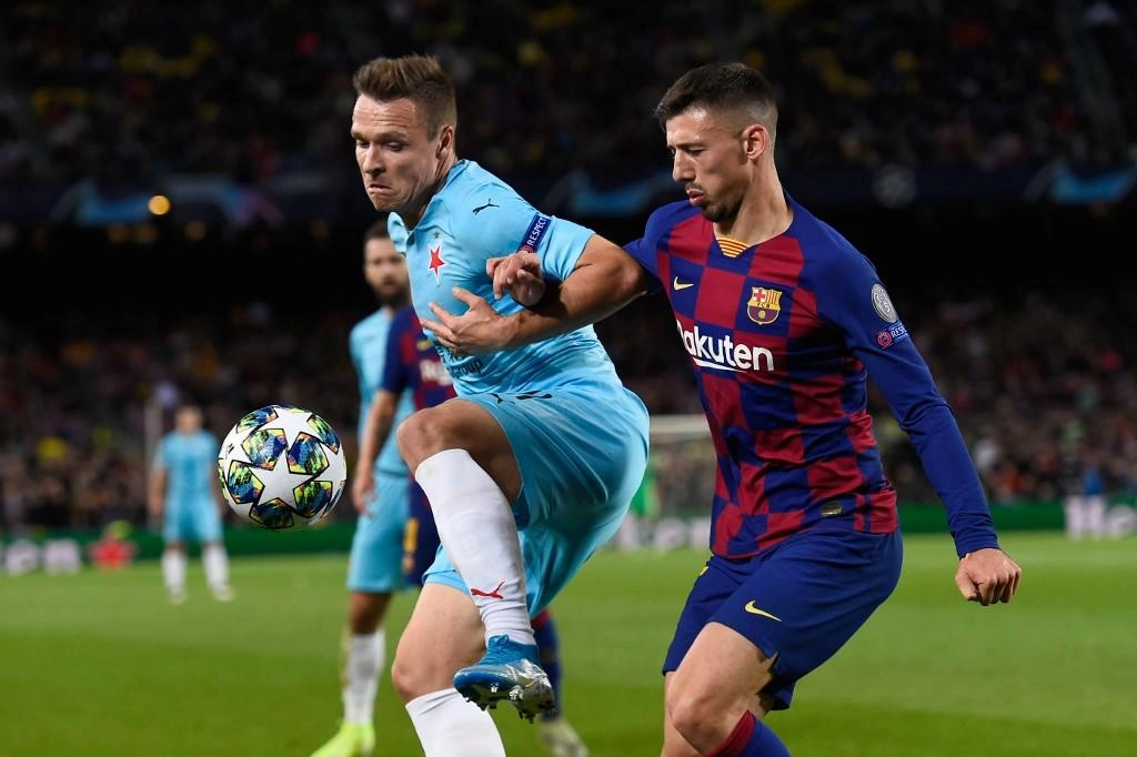  برشلونة يتابع تعثره ويتعادل مع سلافيا براغ