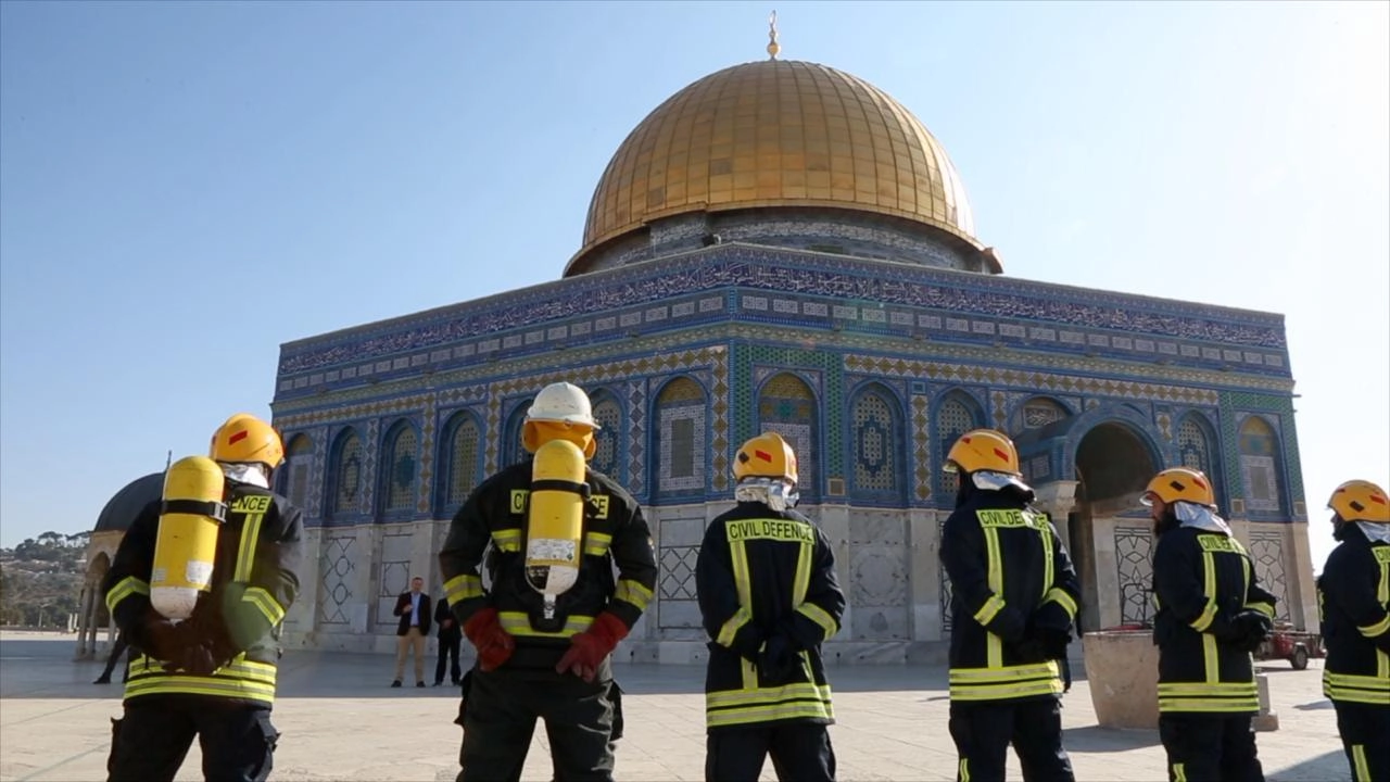 توفير متطلبات السلامة العامة في المسجد الأقصى