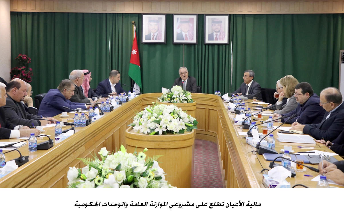 مالية الأعيان تطلع على مشروعي الموازنة العامة والوحدات الحكومية