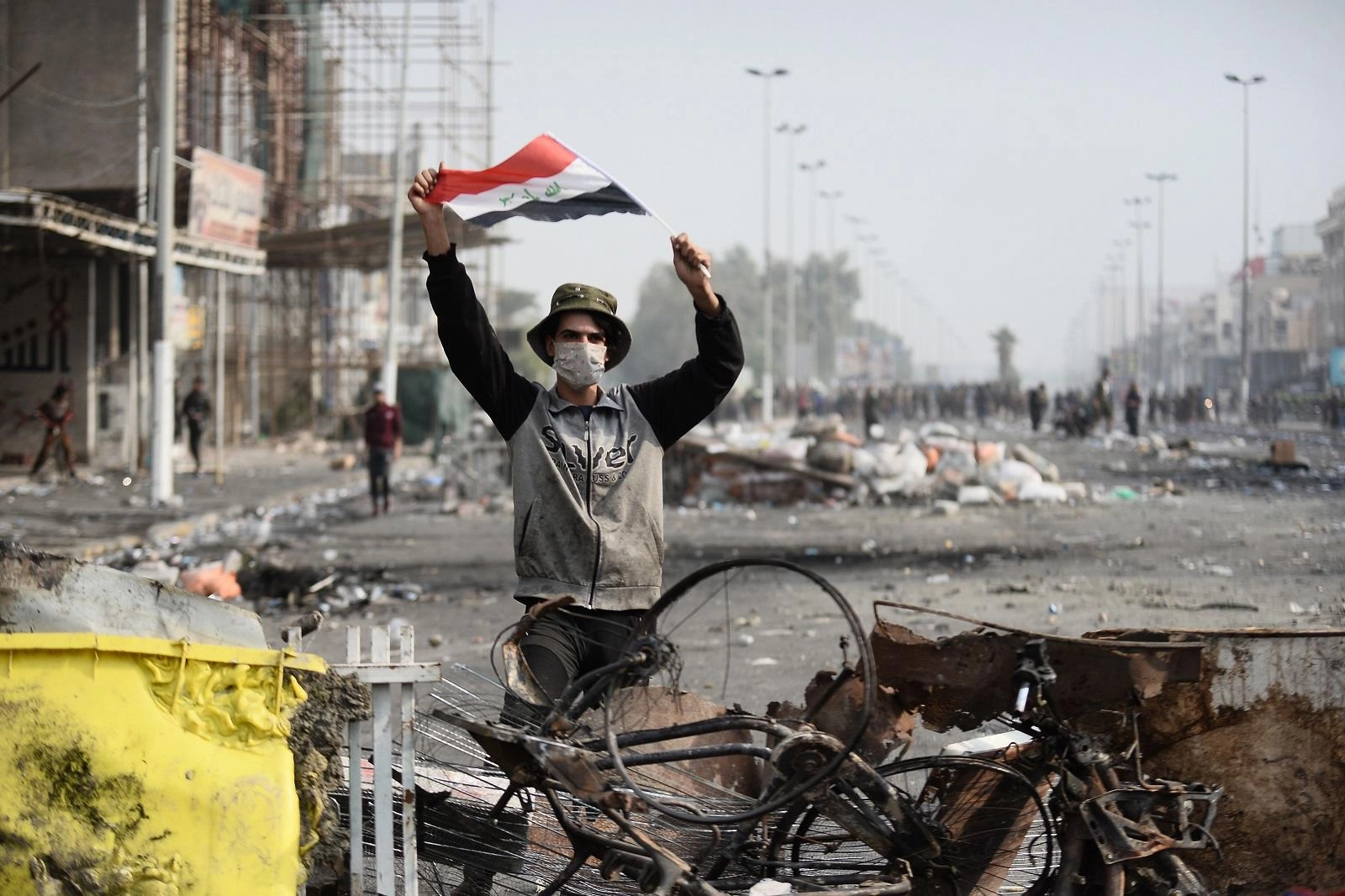 12 قتيلاً على الأقل بعد إطلاق نار قرب موقع احتجاج في بغداد