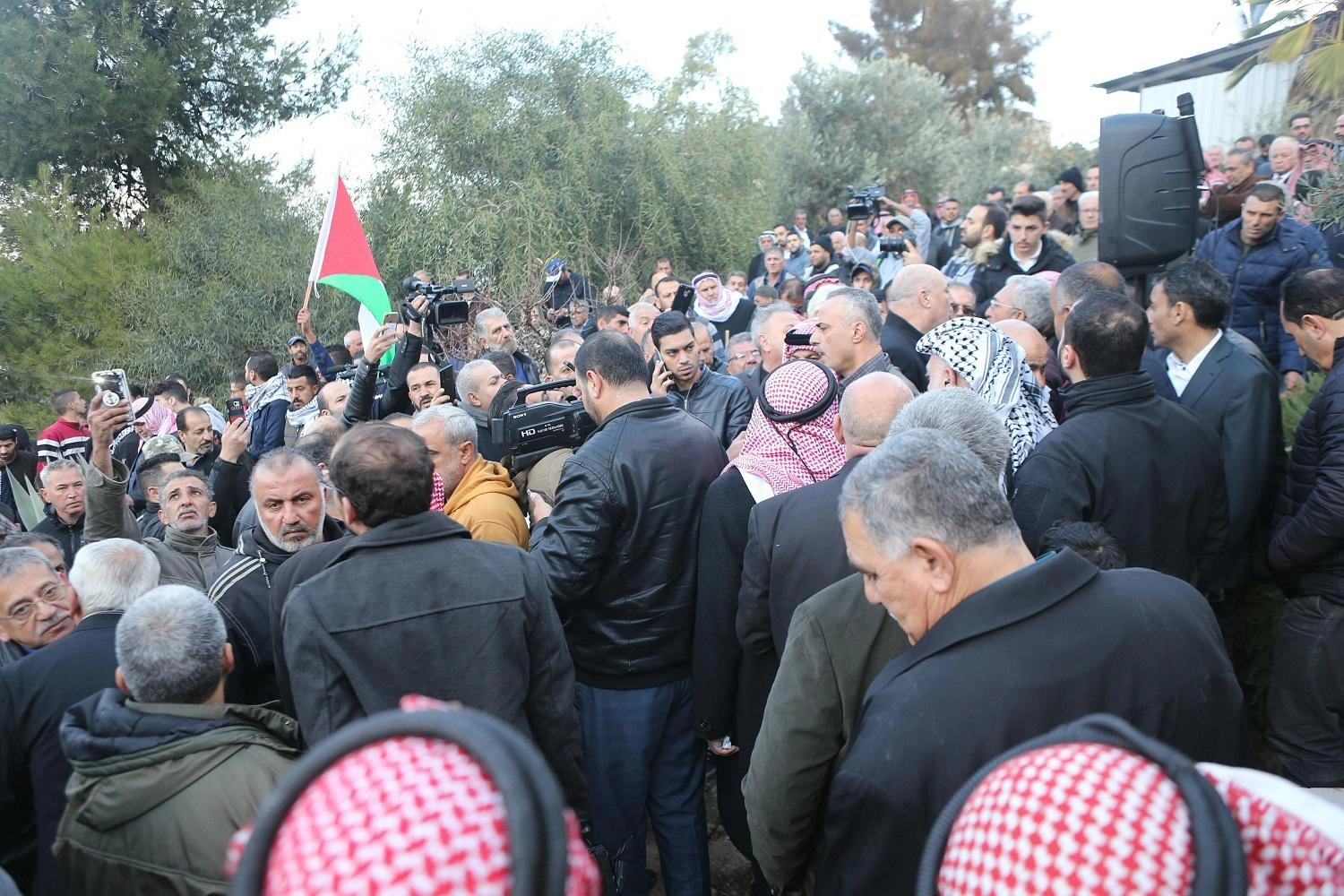 تشييع جثمان الشهيد الأردني أبو دياك في عمّان
