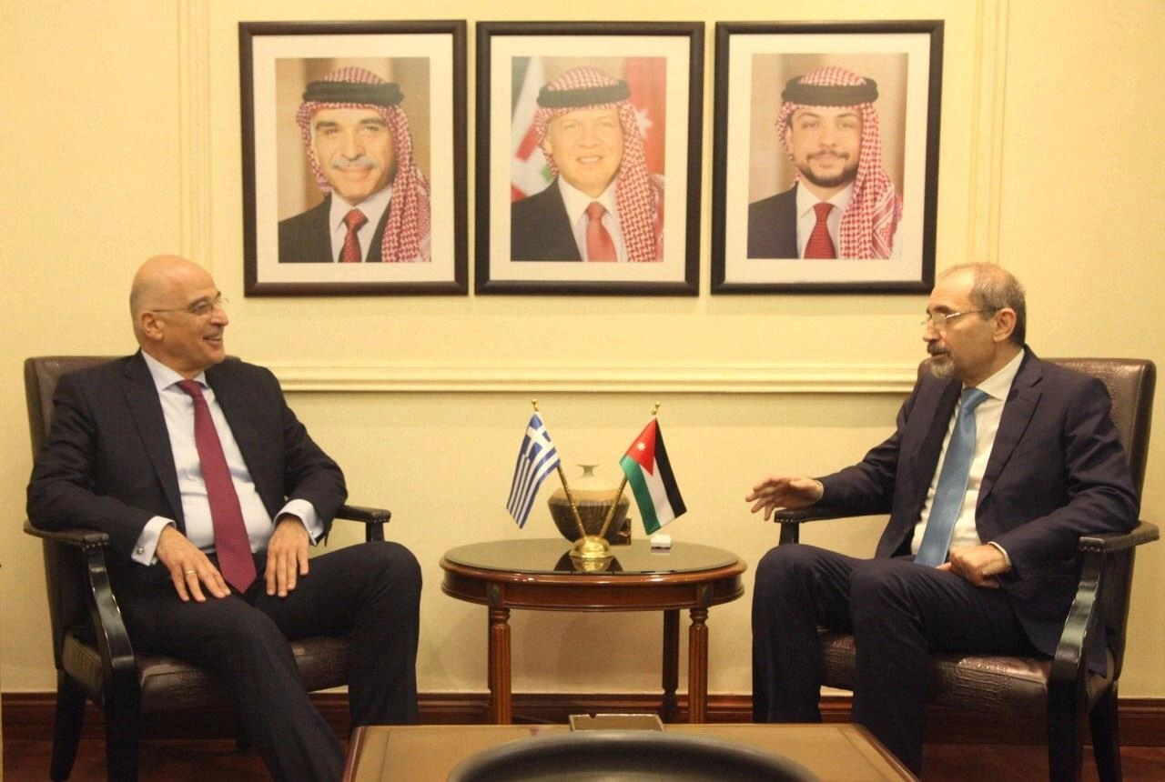 الأردن واليونان يبحثان رفع التبادل التجاري