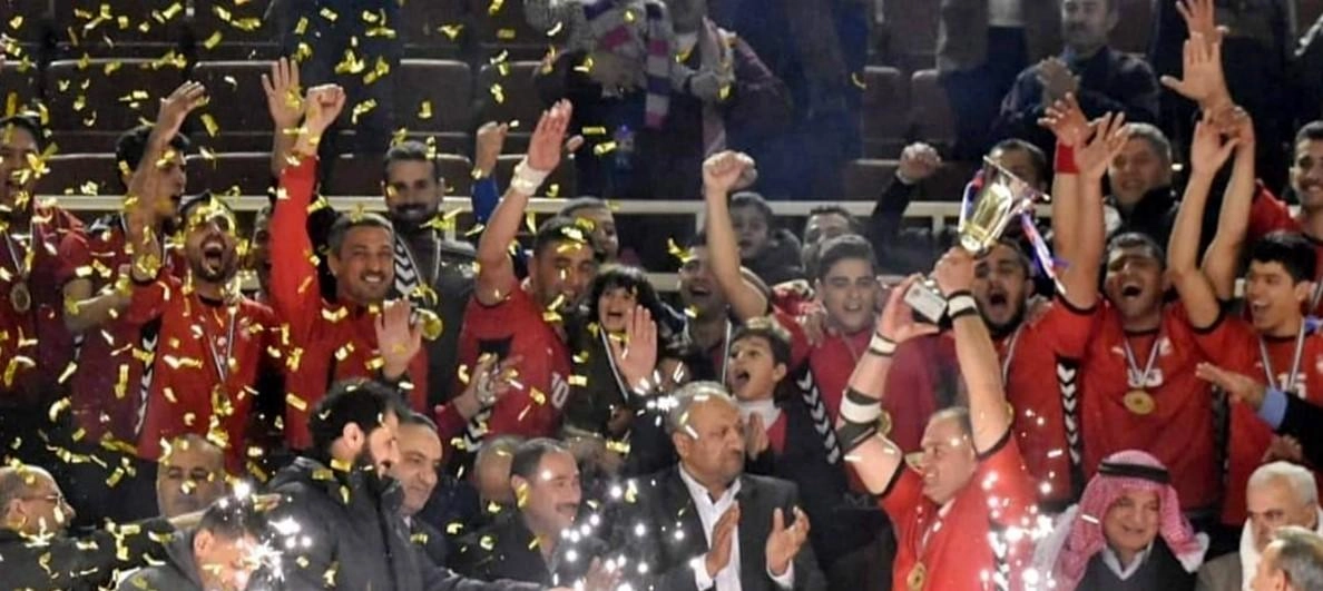 العربي يتوج بلقب كأس الأردن لكرة اليد
