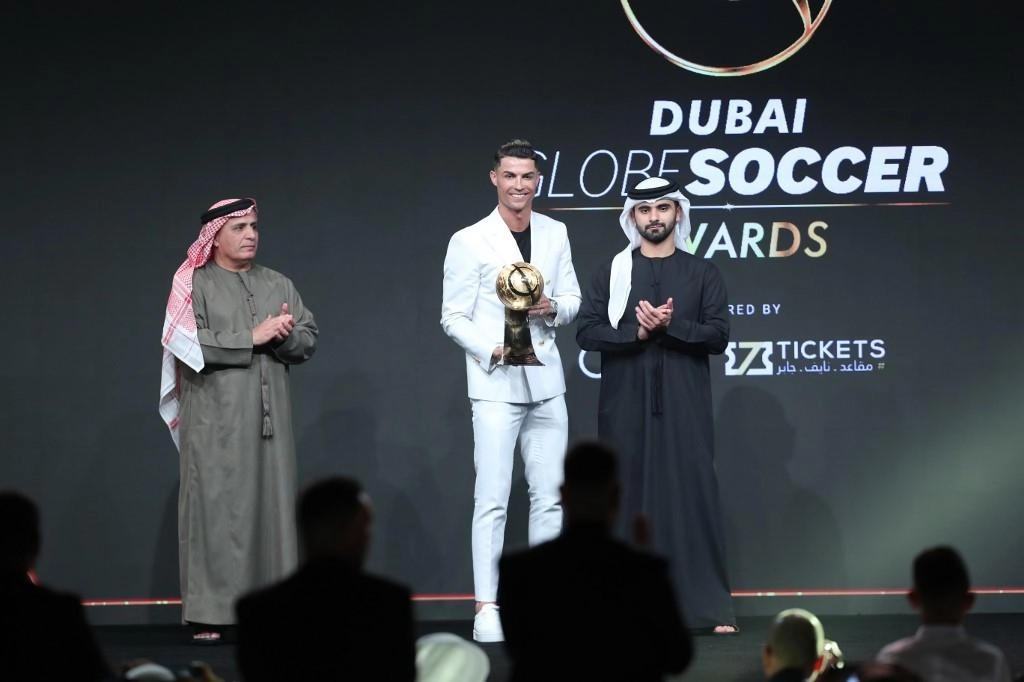 رونالدو يحصد جائزة "غلوب سوكر" لأفضل لاعب عام 2019