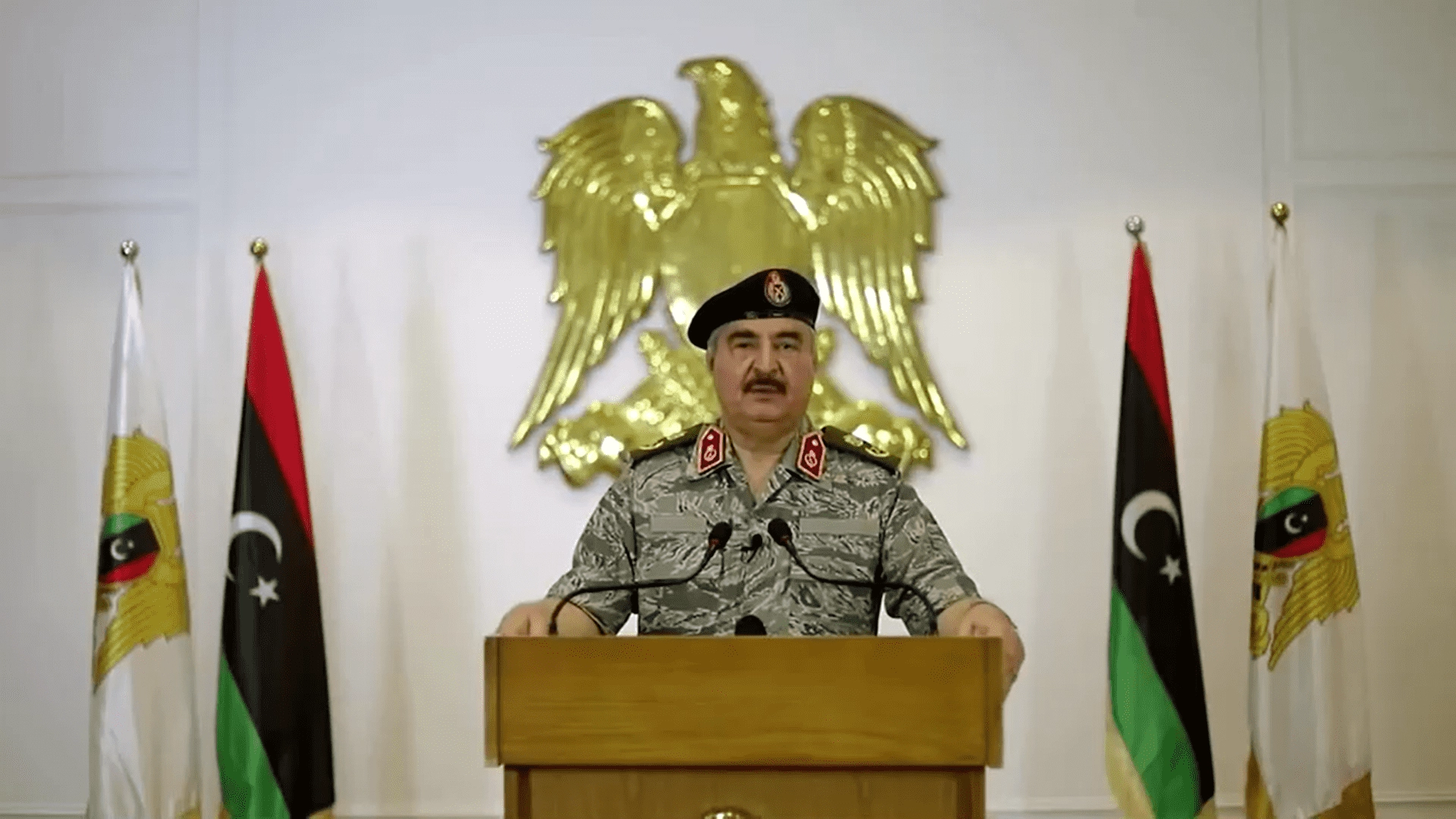 حفتر يعلن "النفير" لصد أي تدخل عسكري تركي