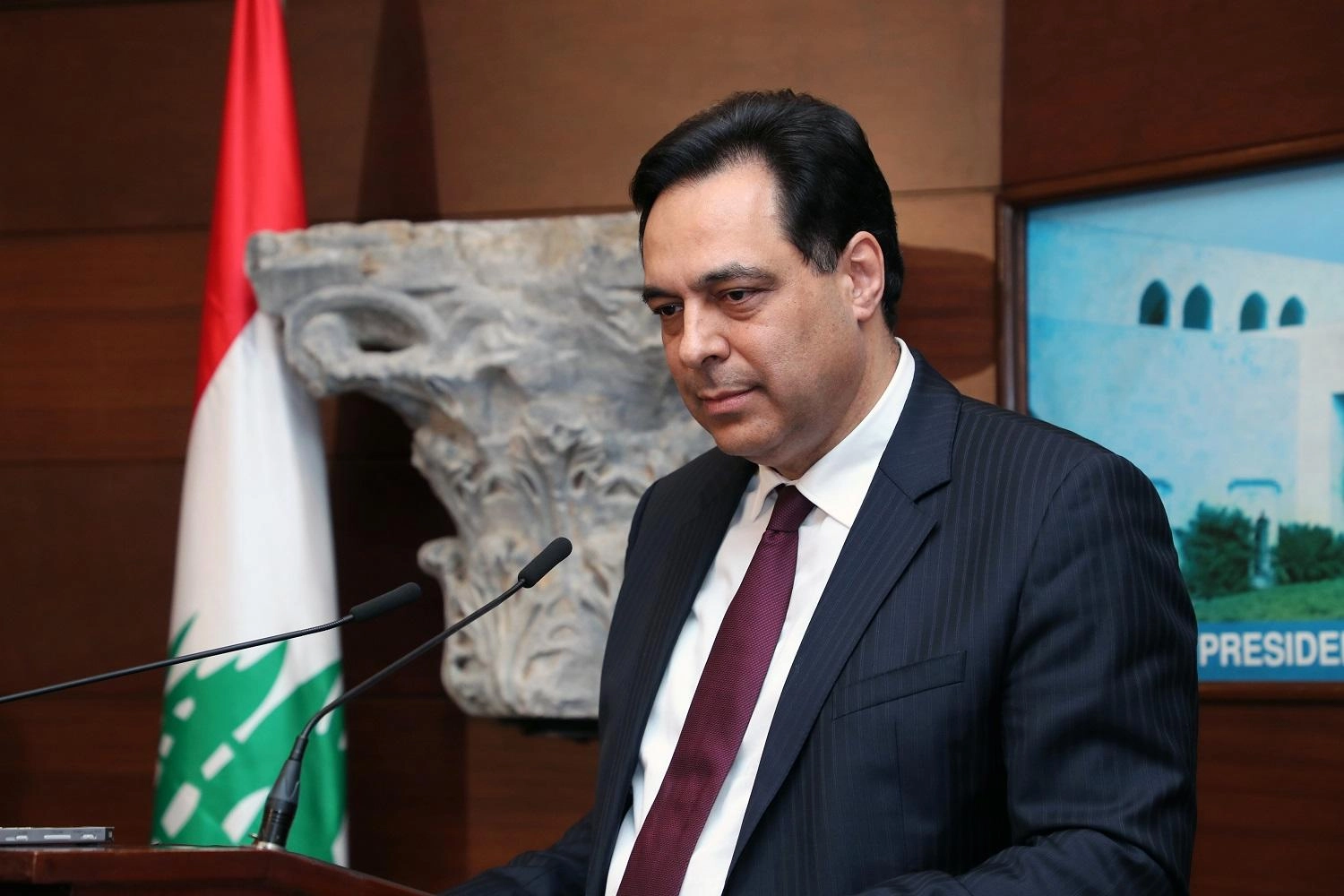 حكومة لبنانية جديدة برئاسة حسان دياب 