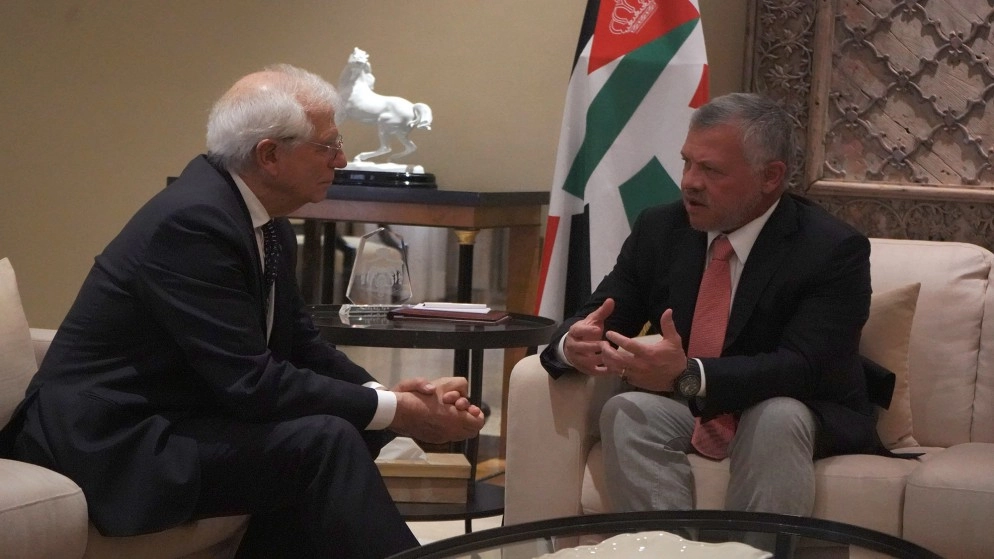 الملك يؤكد للاتحاد الأوروبي الموقف الثابت تجاه القضية الفلسطينية