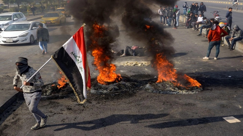 مقتل 7 متظاهرين برصاص أنصار مقتدى الصدر