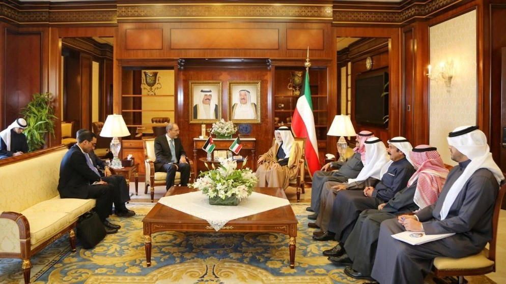 الصفدي يبحث زيادة التعاون الاقتصادي مع نظيره الكويتي