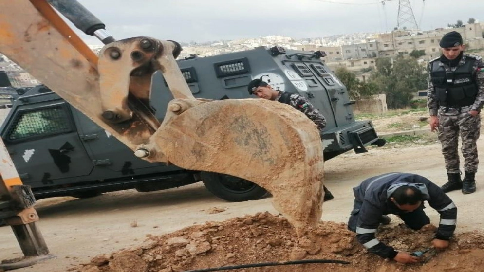 ضبط اعتداءات على المياه في الرصيفة