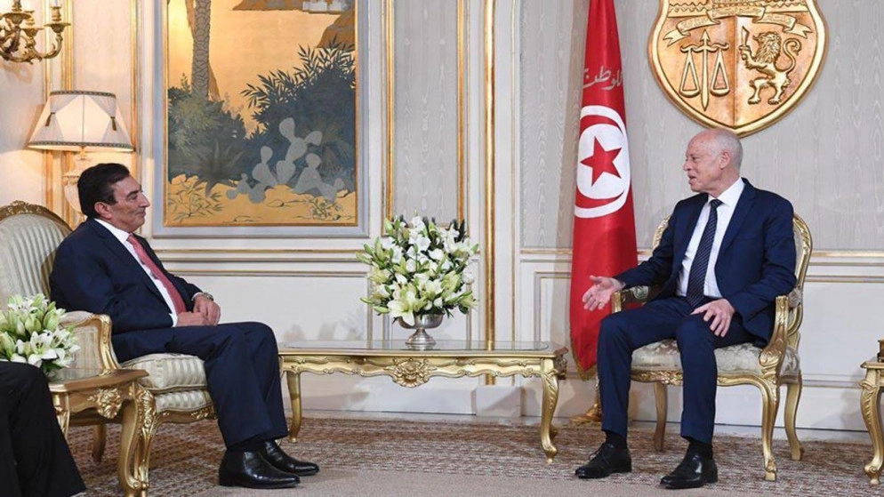 رئيس مجلس النواب ينقل رسالة شفوية من الملك إلى الرئيس التونسي