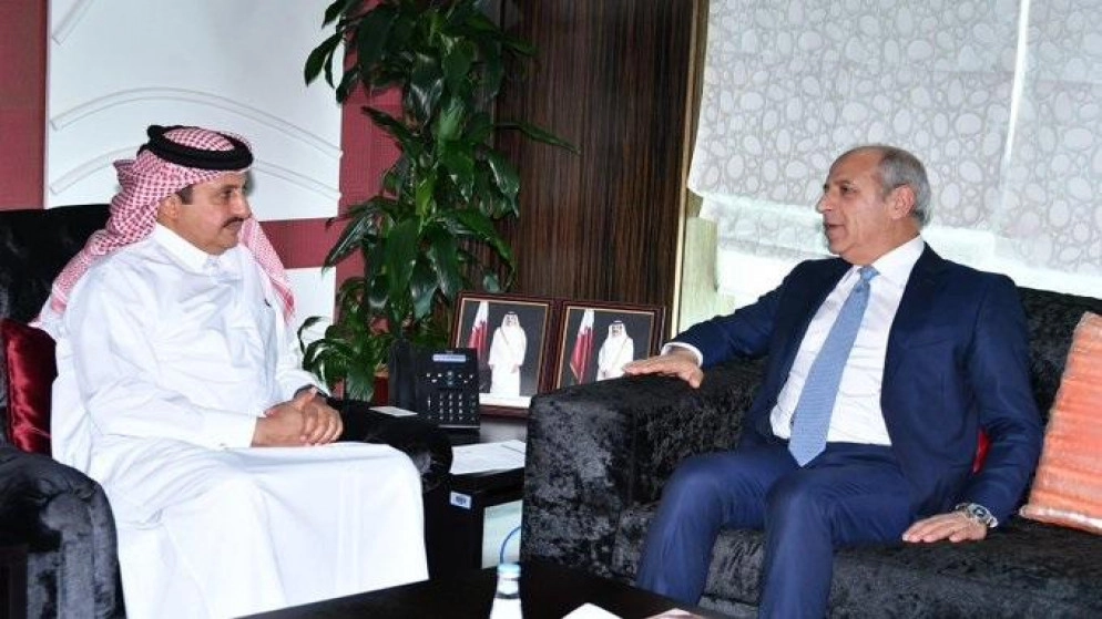 سفير الأردن في قطر يبحث سبل تعزيز التعاون التجاري