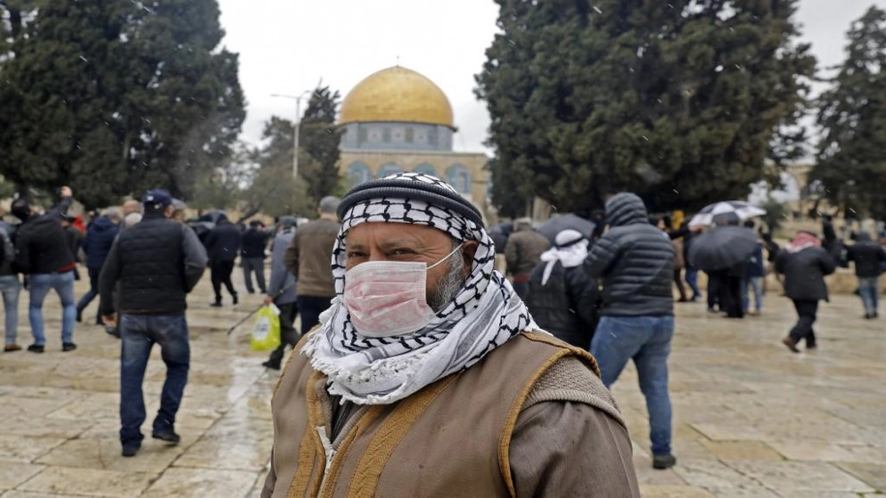  نحو 20 ألفا أدوا صلاة الجمعة في المسجد الأقصى