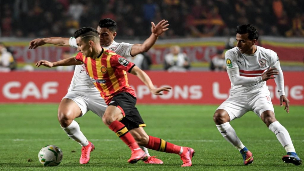 الزمالك المصري يهزم الترجي التونسي ويجرده من اللقب