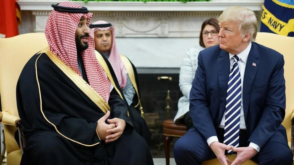 ترامب وولي العهد السعودي ناقشا أزمة النفط