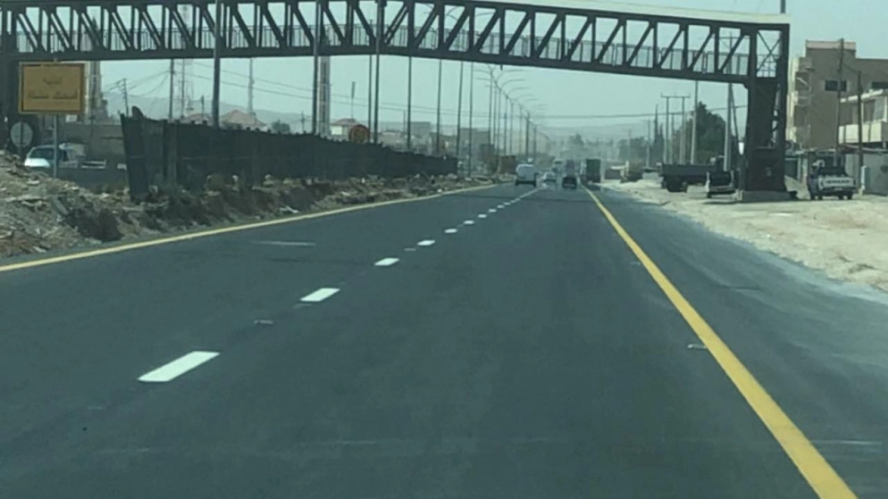 إنهاء 1.4 كم من مسار الباص سريع التردد عمان- الزرقاء