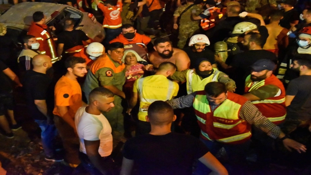 4 قتلى جراء انفجار خزان وقود في بيروت