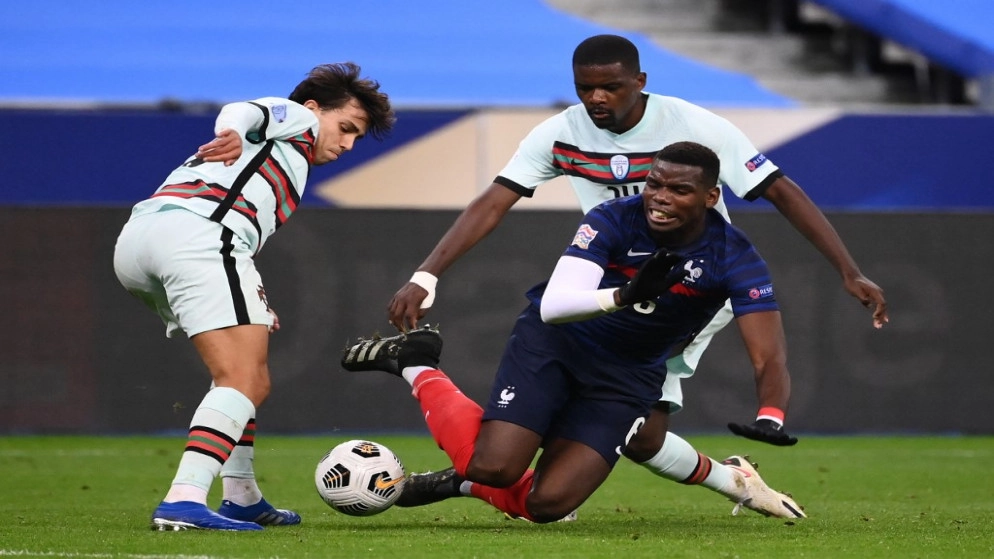 فرنسا تتعادل بدون أهداف مع البرتغال