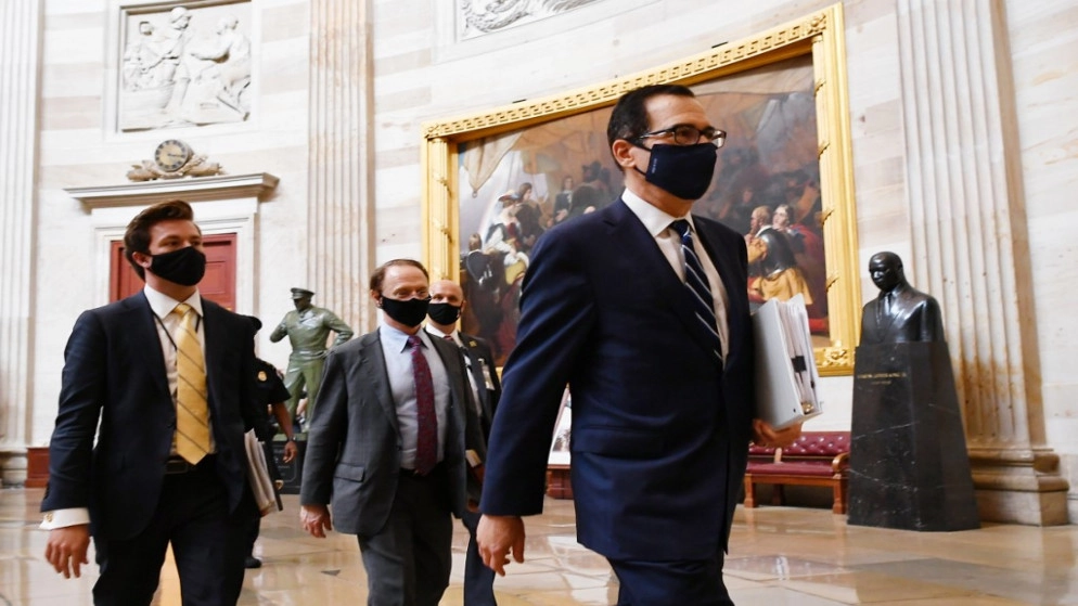 وزير الخزانة يستبعد إقرار حزمة مالية لمواجهة تداعيات الفيروس قبل الانتخابات