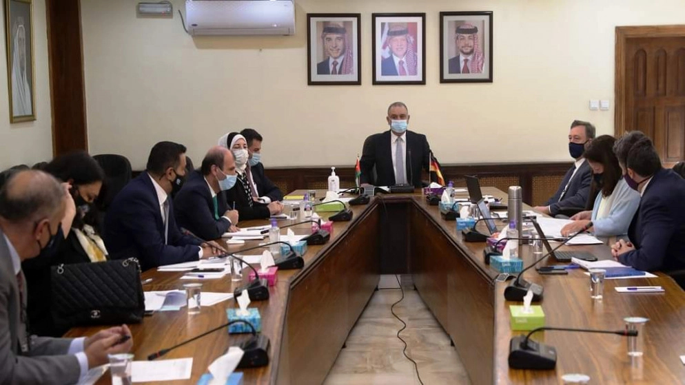 محادثات أردنية ألمانية حول التعاون التنموي
