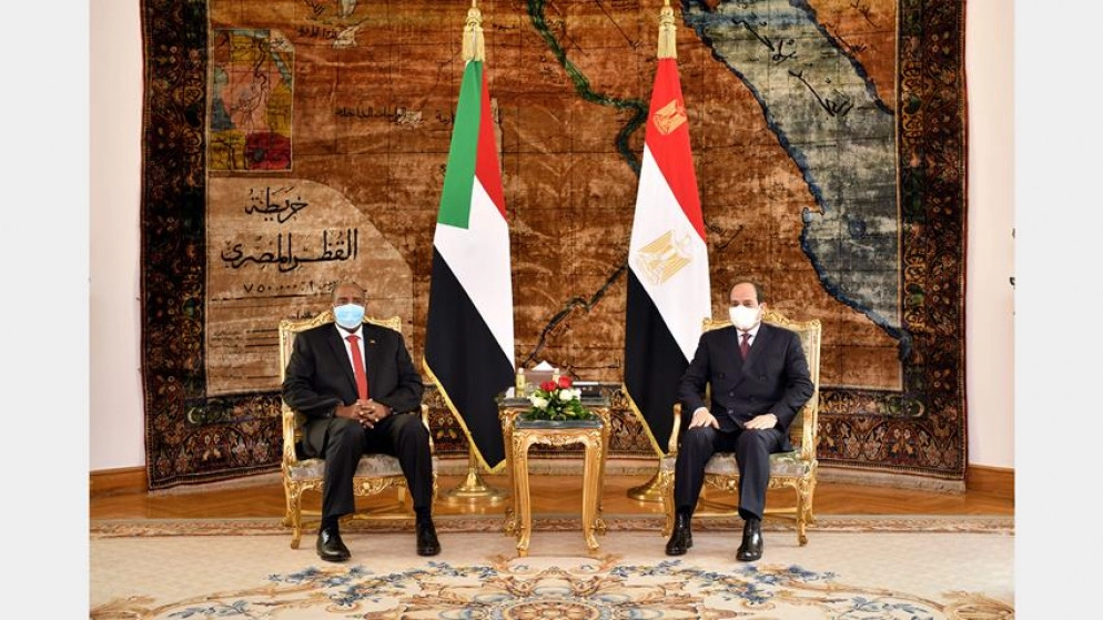 السيسي والبرهان يتمسكان بـ"اتفاق قانوني ملزم" حول سد النهضة