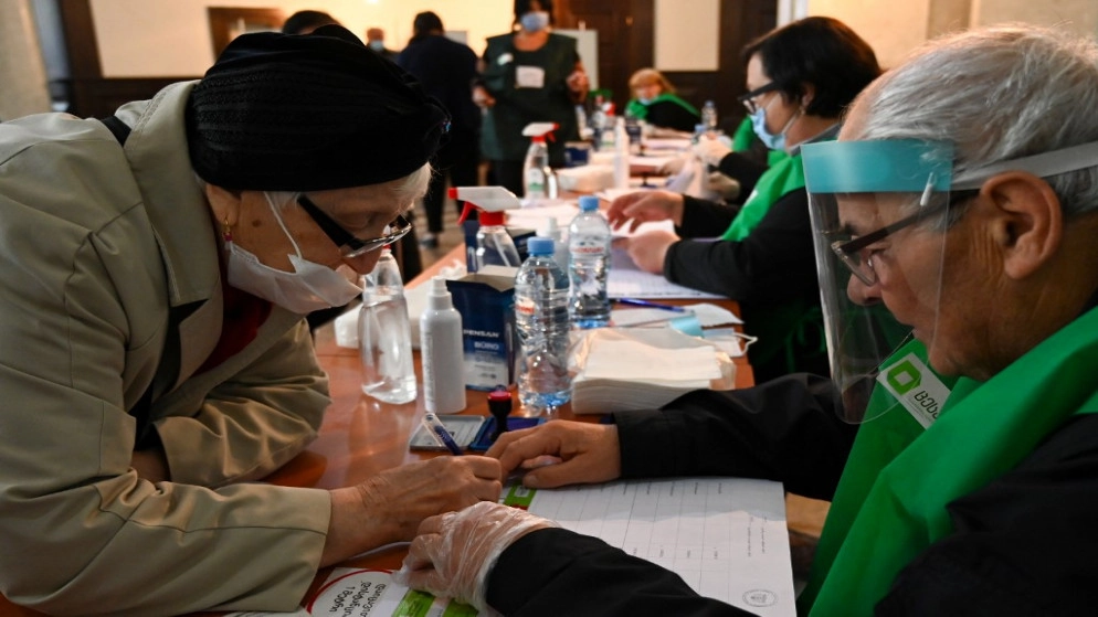 المعارضة ترفض النتائج الأولية للانتخابات التشريعية في جورجيا