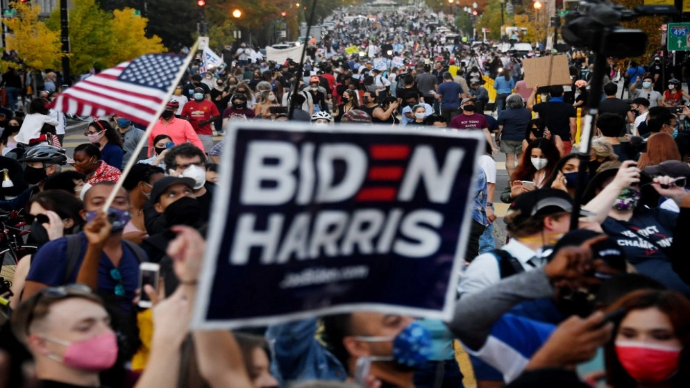 العالم يهنئ واحتفالات في مدن أميركية بفوز بايدن "التاريخي"