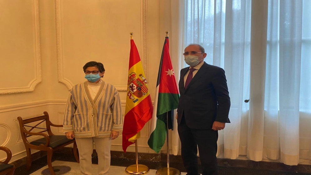 وزير الخارجية يثمن موقف إسبانيا الداعم لحل الدولتين