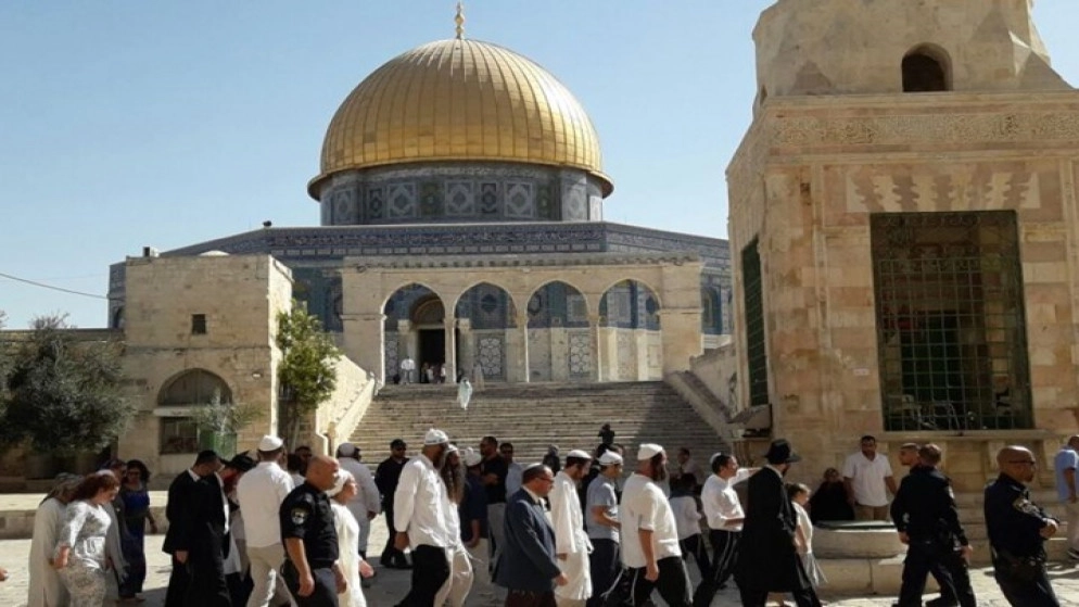 103 مستوطنين يقتحمون باحات المسجد الأقصى