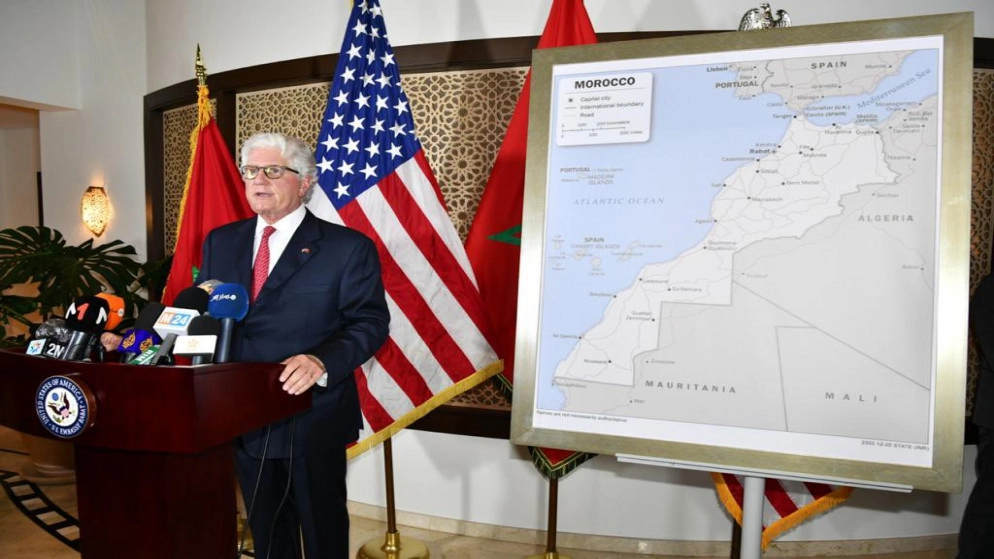 الولايات المتحدة تعتمد خريطة للمغرب تضم الصحراء الغربية