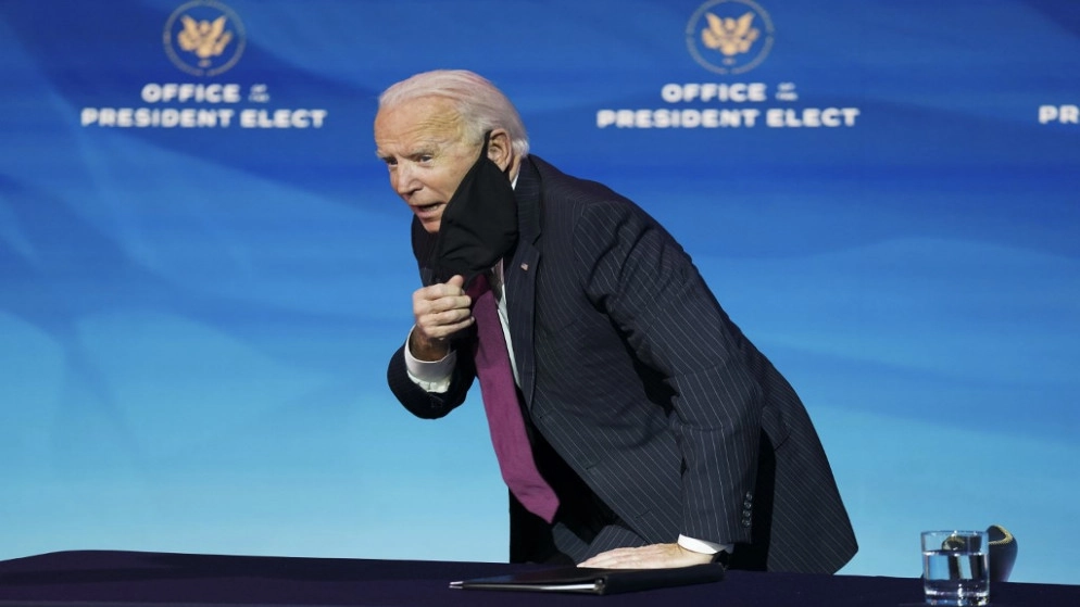 جو بايدن سيخضع للتلقيح ضد كوفيد-19 الاثنين