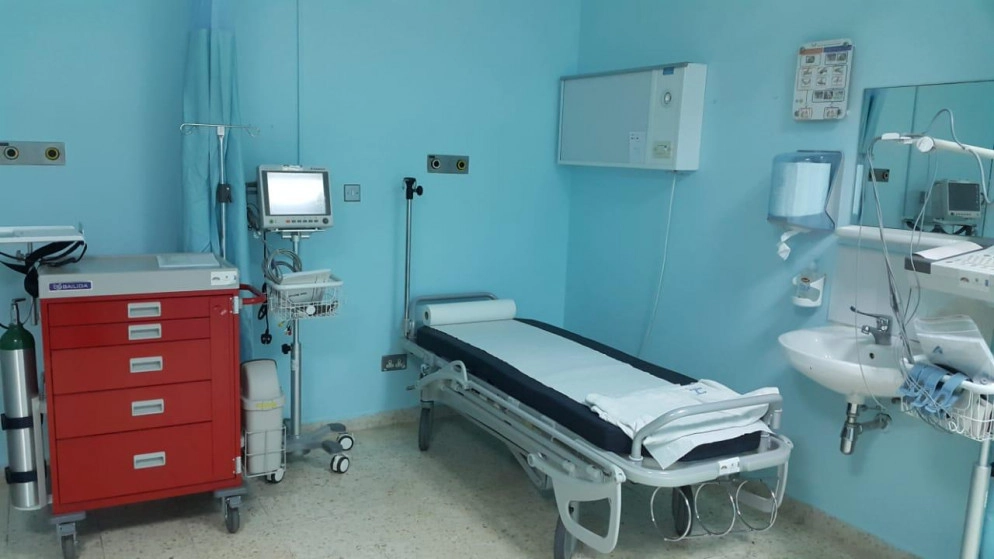 إنشاء وحدة فرز صحي في مستشفى الملك المؤسس في إربد