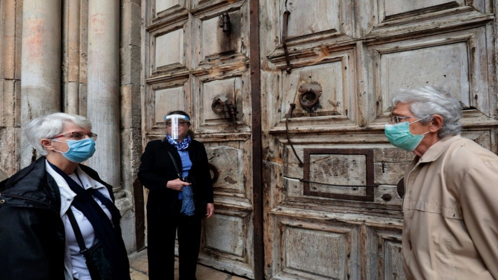 كنيسة القيامة في القدس المحتلة لم تفتح أبوابها الأحد