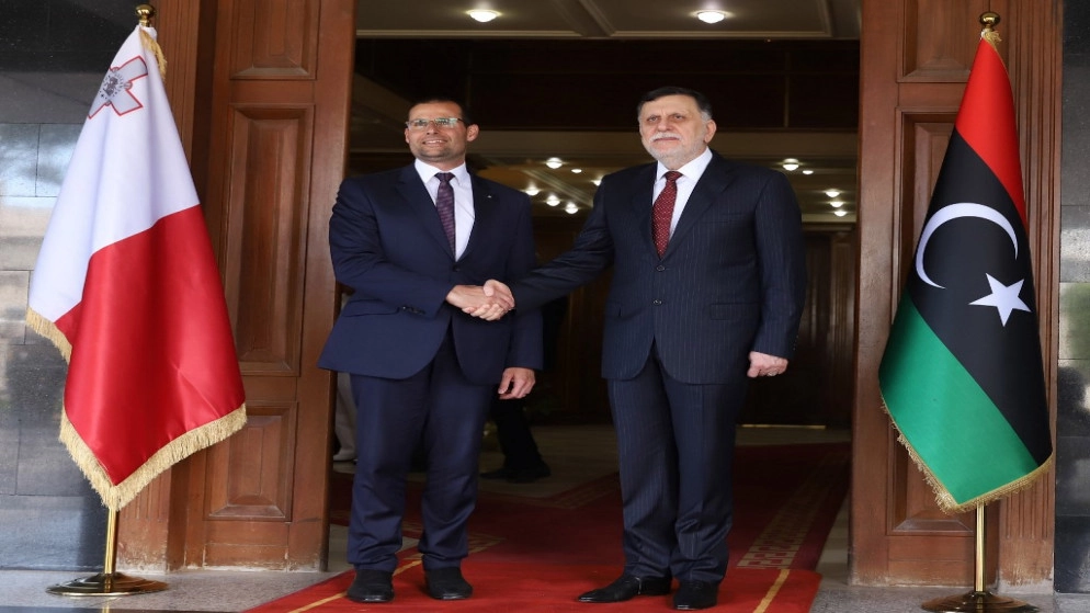 ليبيا ومالطا توقعان مذكرة تفاهم في مجال مكافحة الهجرة