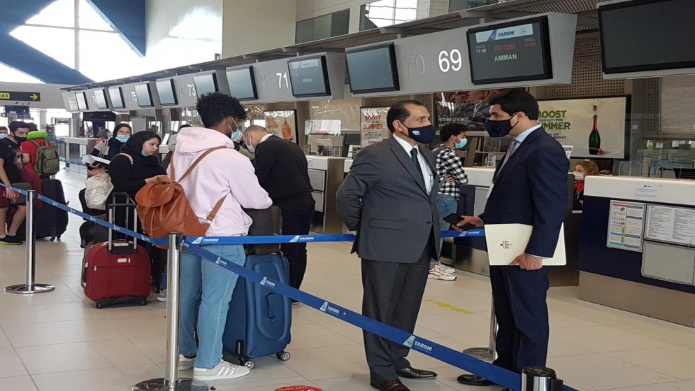إقلاع طائرة تقل أردنيين عائدين من رومانيا وبلغاريا ومولدوفا
