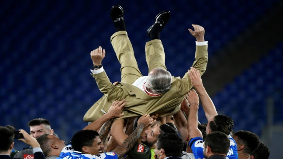 كأس إيطاليا: نابولي يتوج بطلا بركلات الترجيح على حساب يوفنتوس
