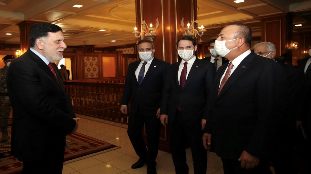 متابعة تنفيذ مذكّرة التفاهم الأمني والعسكري بين تركيا وليبيا