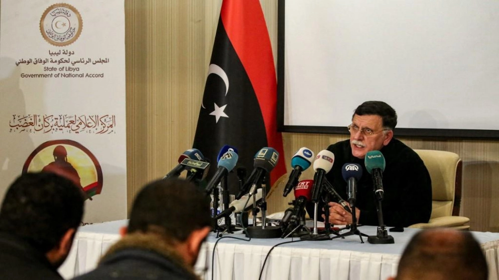 فايز السراج في الجزائر لبحث الأزمة الليبية
