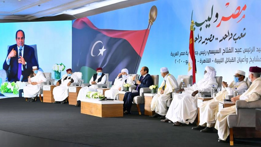 السيسي: مصر لن تقف مكتوفة الأيدي في مواجهة أي تهديد للأمن المصري والليبي
