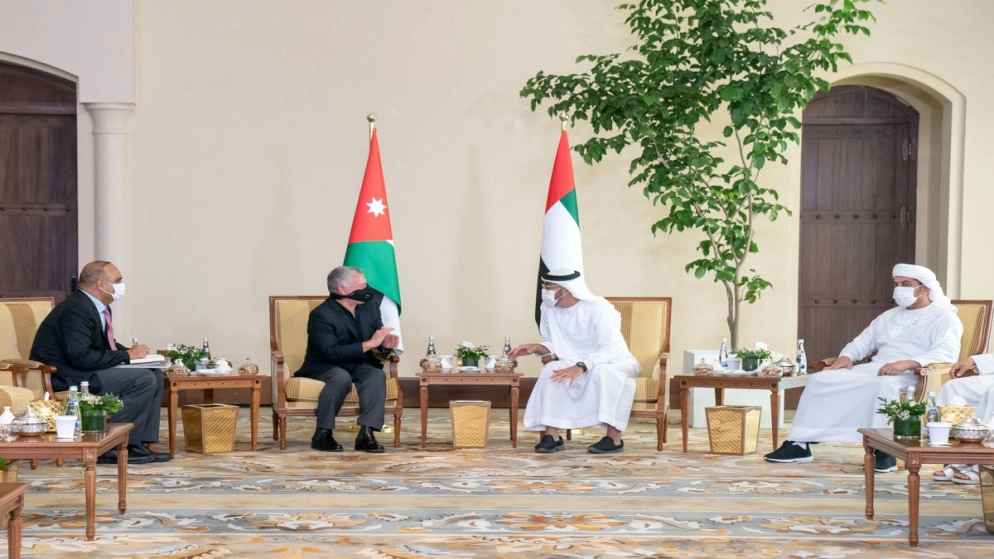 الملك وولي عهد أبو ظبي يرفضان أي إجراءات أحادية تقوض فرص تحقيق السلام