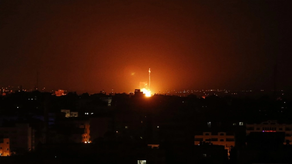 استشهاد 3 فلسطينيين في غارة إسرائيلية على حي الشجاعية