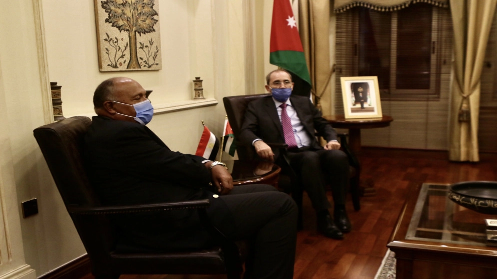 الأردن ومصر يؤكدان أن حل الدولتين السبيل الوحيد لتحقيق السلام العادل والشامل